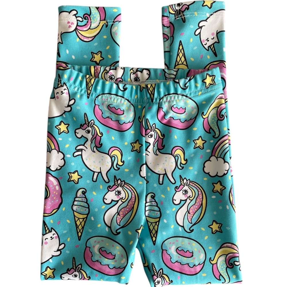 Unicorn Print Kids Leggings